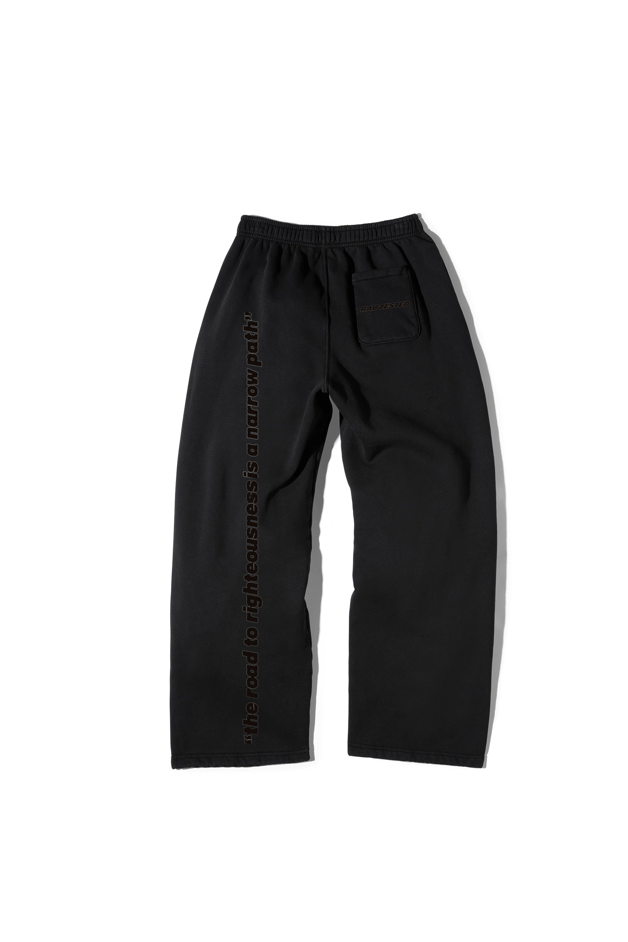 R Star Black on Black Sweatpants